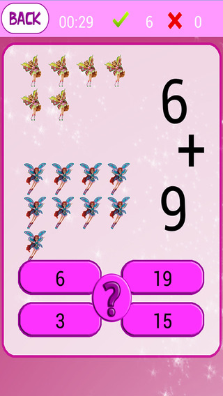 Math Learning For Girl Winx club Edition