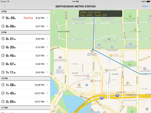 【免費交通運輸App】Transit Tracker - Washington (WMATA) / Maryland (MTA)-APP點子