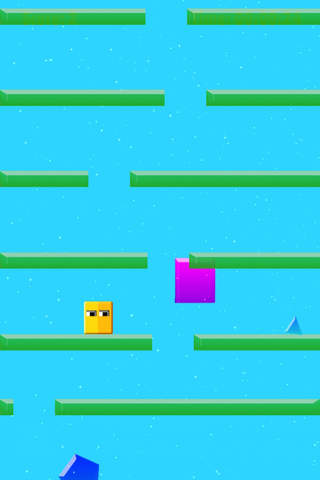A Falling Impossible Squares - Tap To Win In A Geometry Style Game screenshot 3