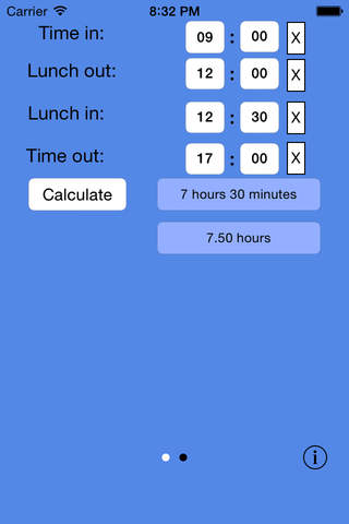 Time Clock Helper - Free screenshot 4