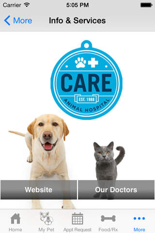 Care Animal Hospital screenshot 2