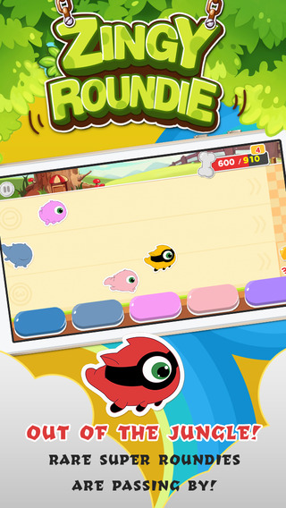 免費下載遊戲APP|Zingy Roundie-Pop Cute Monster! app開箱文|APP開箱王