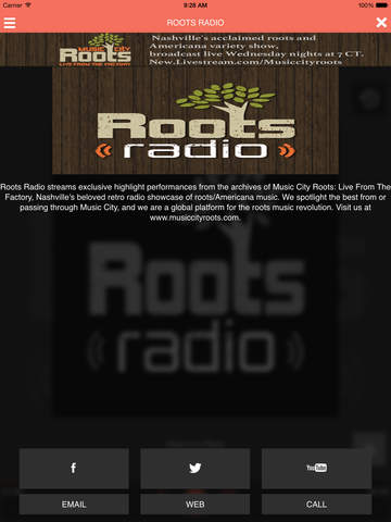 【免費音樂App】Roots Radio-APP點子