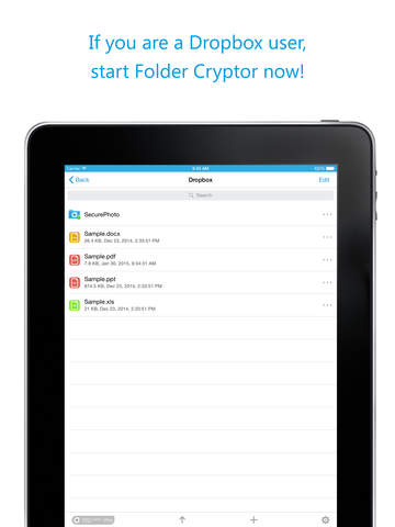 【免費生產應用App】Folder Cryptor for Dropbox-APP點子