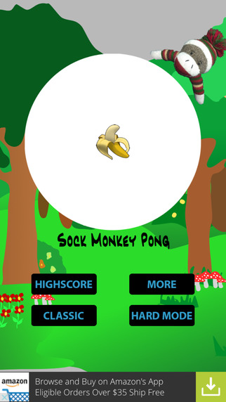 Sock Monkey Pong