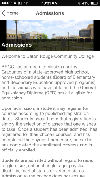 【免費教育App】Baton Rouge Community College (BRCC)-APP點子