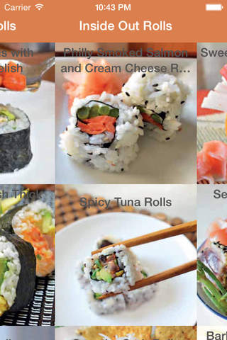 Sushi Recipes - Asian Cookbook screenshot 2