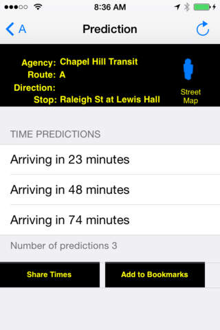 Chapel Hill Instant Route and Bus Finder +Coffee Ship + Street View screenshot 4