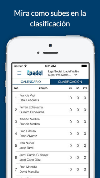 【免費運動App】Liga Ipadel-APP點子