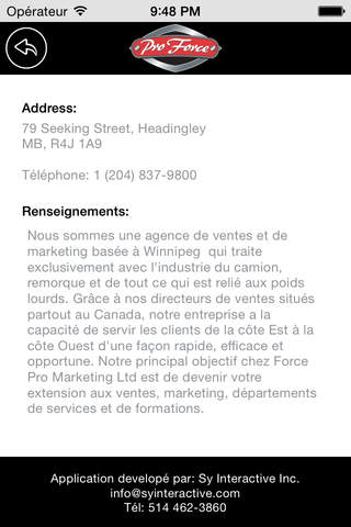 Pro Force Marketing Ltd. screenshot 3