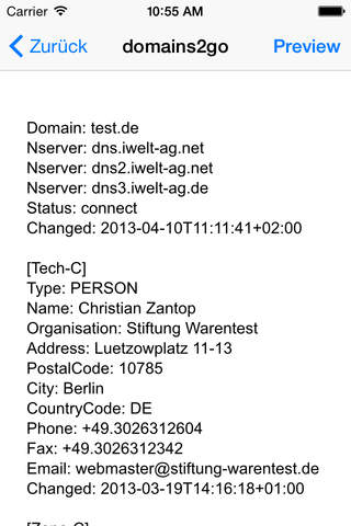 domains2go screenshot 3