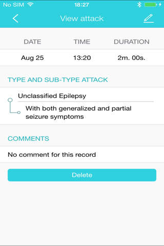 Epilepsy Tracing screenshot 2