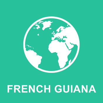 French Guiana Offline Map : For Travel 交通運輸 App LOGO-APP開箱王