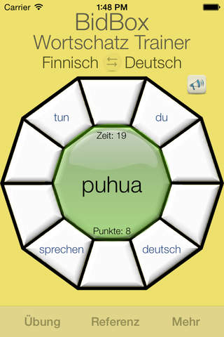 Vocabulary Trainer: German - Finnish screenshot 4