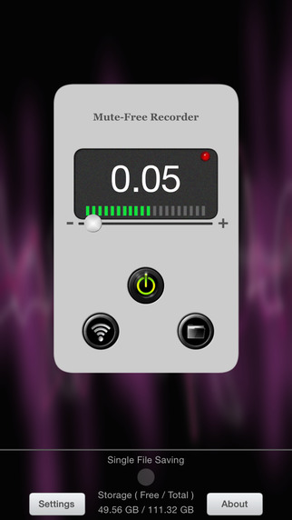 Mute-Free Recorder