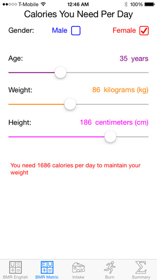 Calorie Calculator US