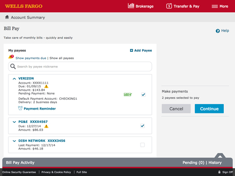【免費財經App】Wells Fargo for iPad-APP點子