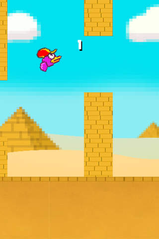 Flappy Duck - Fly With Wings screenshot 2
