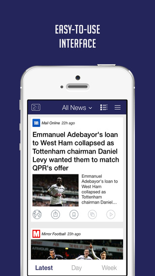 【免費運動App】Tottenham News - Live Scores, Transfers & Rumours - Sportfusion-APP點子