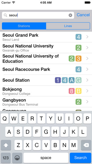 【免費交通運輸App】Seoul City Metro Lite - Seoul, South Korean Subway Guide-APP點子