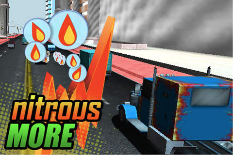 ` 4x4 Truck Nitro Racer Pro - Best Free 3D Racing Road Games screenshot 3