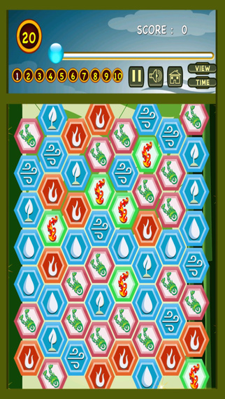 Four Elements Legend Blitz - Jewel Puzzle Match- Free