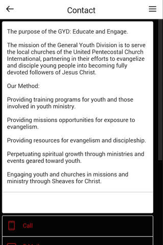 General Youth Division UPCI screenshot 2