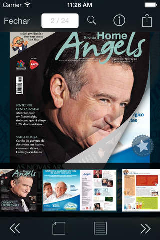 Revista Home Angels screenshot 3