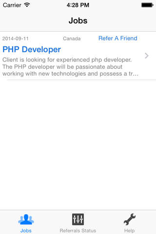 Employee Referral Program App screenshot 2