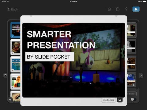 【免費生產應用App】SlidePocket - Presentation and Slideshow Maker with Smart Presentations Themes-APP點子