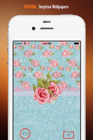 Rose Print Wallpapers HD: Quotes Backgrounds with Flora Designs and Patterns screenshot 3