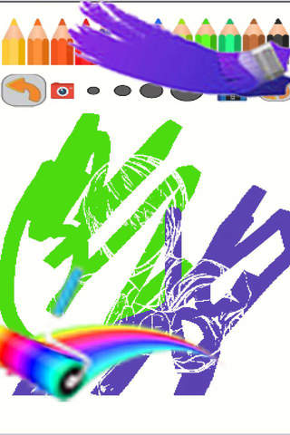 Paint Kids Death Note Art Edition screenshot 2