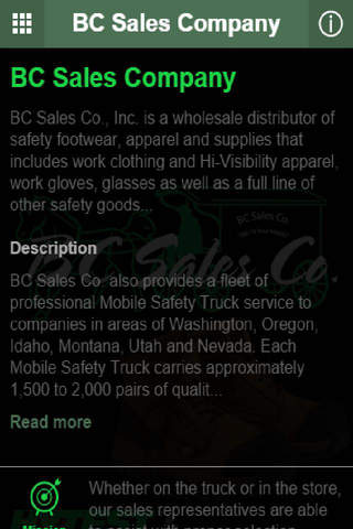 BC Sales Company screenshot 2