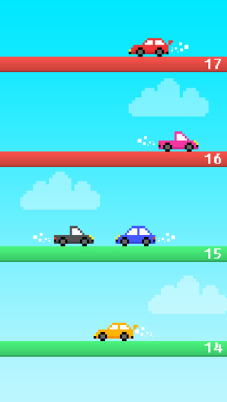 【免費遊戲App】Hopping Cars-APP點子