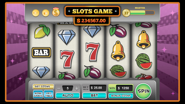 Casino Slots Game - FREE with Bonus Card Game