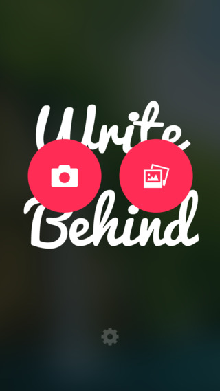 【免費攝影App】Write Behind - Typography Editor for Covers & Posters-APP點子