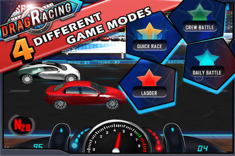 Drag Racing -Free ( 3d Car Race Game) screenshot 4