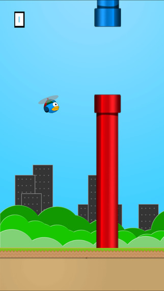 【免費遊戲App】Flappy Helicopter Bird-APP點子