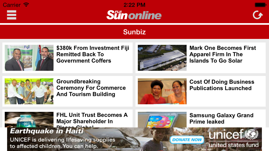 App Shopper Fiji Sun (News)