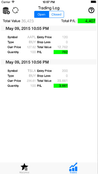 My Stock Trading App