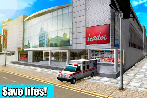 Ambulance Driver: Simulator 3D screenshot 3