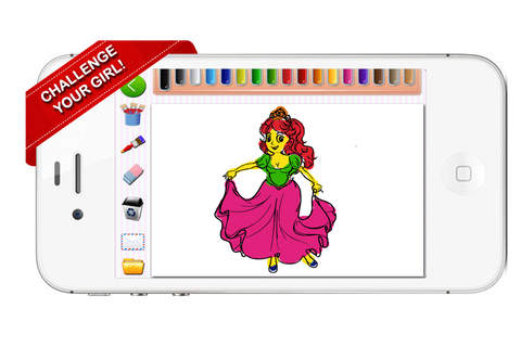 Coloring Pages for A Girl screenshot 2
