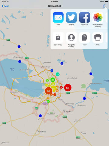 【免費社交App】Check-ins Heat Map for Foursquare (Swarm)-APP點子