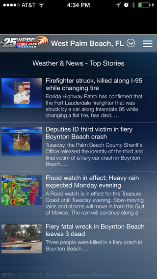 【免費天氣App】WPBF 25 First Alert Weather-APP點子