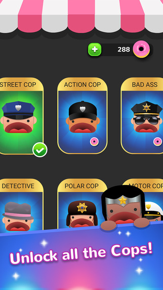 【免費遊戲App】Cops and Donuts! Don't block the lines-APP點子