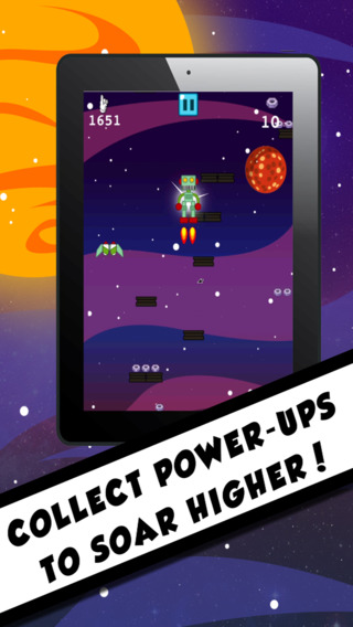 【免費遊戲App】Super Mega Jump Roboteer Flying Escape Challenge - Simple Physics Game PREMIUM by Golden Goose Production-APP點子