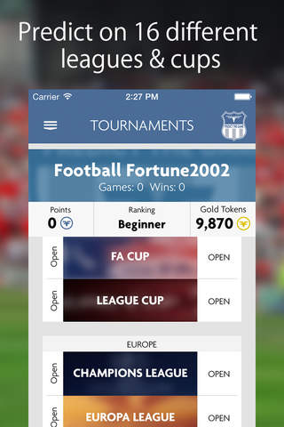 Football Fortune - Free Soccer Predictions Game screenshot 3