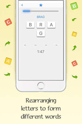 Anagrams Games screenshot 2