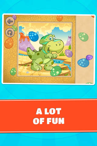 Dinosaurs Prehistoric Animals Puzzle Games screenshot 4