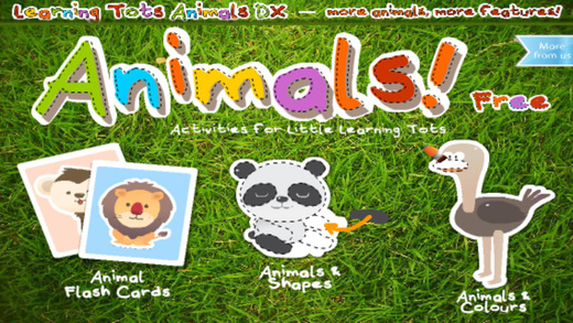 【免費遊戲App】Learning Tots Animals Free-APP點子